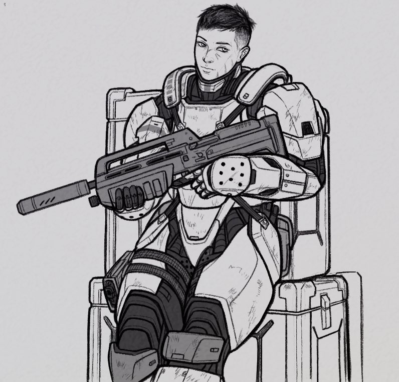 PickledGear's tweet photo. B009 Wasp early years armors. https://t.co/k9fVyrIw4Q
