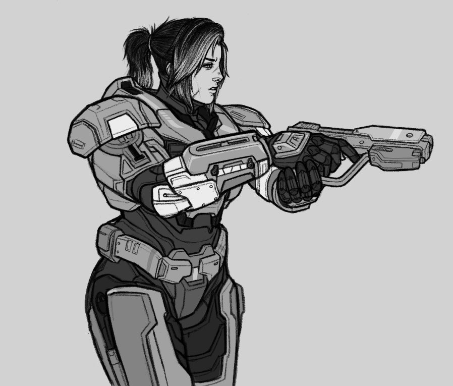 PickledGear's tweet photo. B009 Wasp early years armors. https://t.co/k9fVyrIw4Q