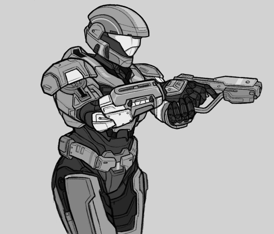 PickledGear's tweet photo. B009 Wasp early years armors. https://t.co/k9fVyrIw4Q