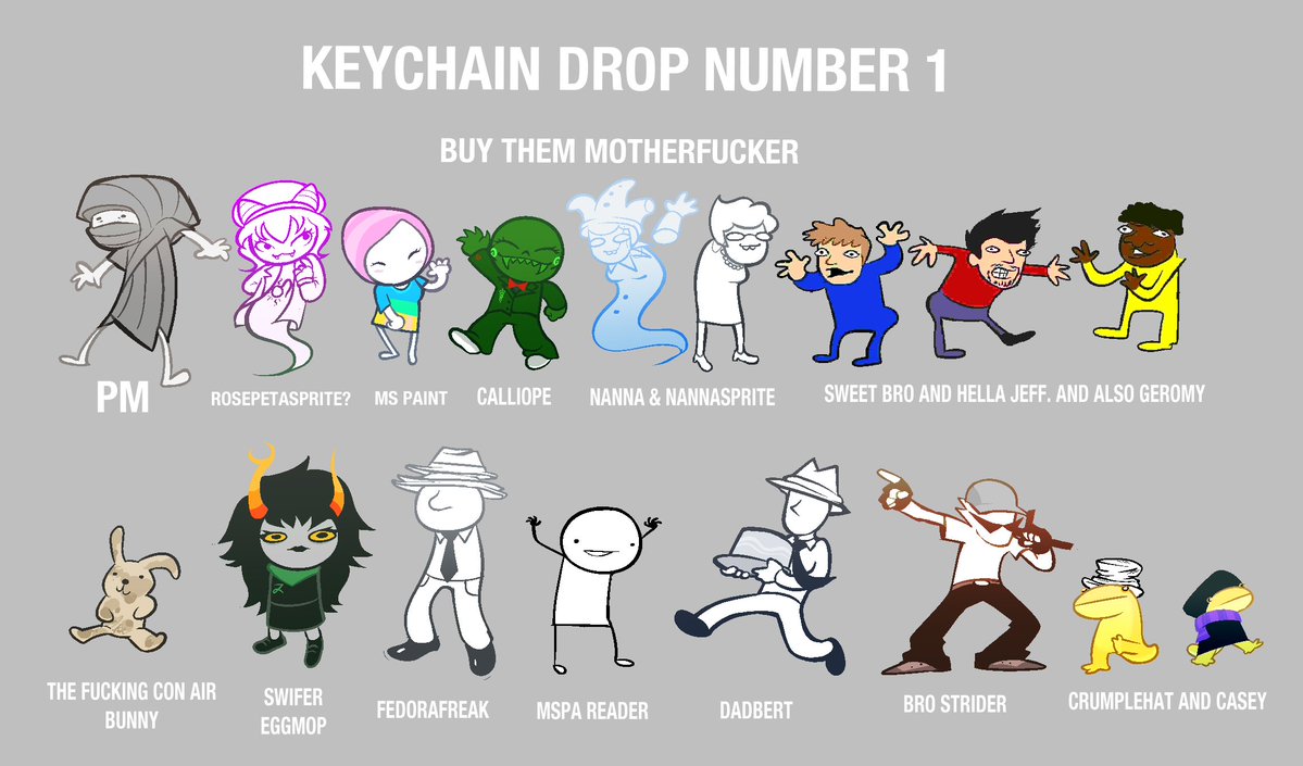 ILOVEVAMOLA's tweet photo. KEYCHAIN DROP #1 BUY THEM ON MY ACGGOODS
ill be making more so if you dont see your favorite dumb little shit as a keychain SUGGEST THEM https://t.co/bvsDmDs05O