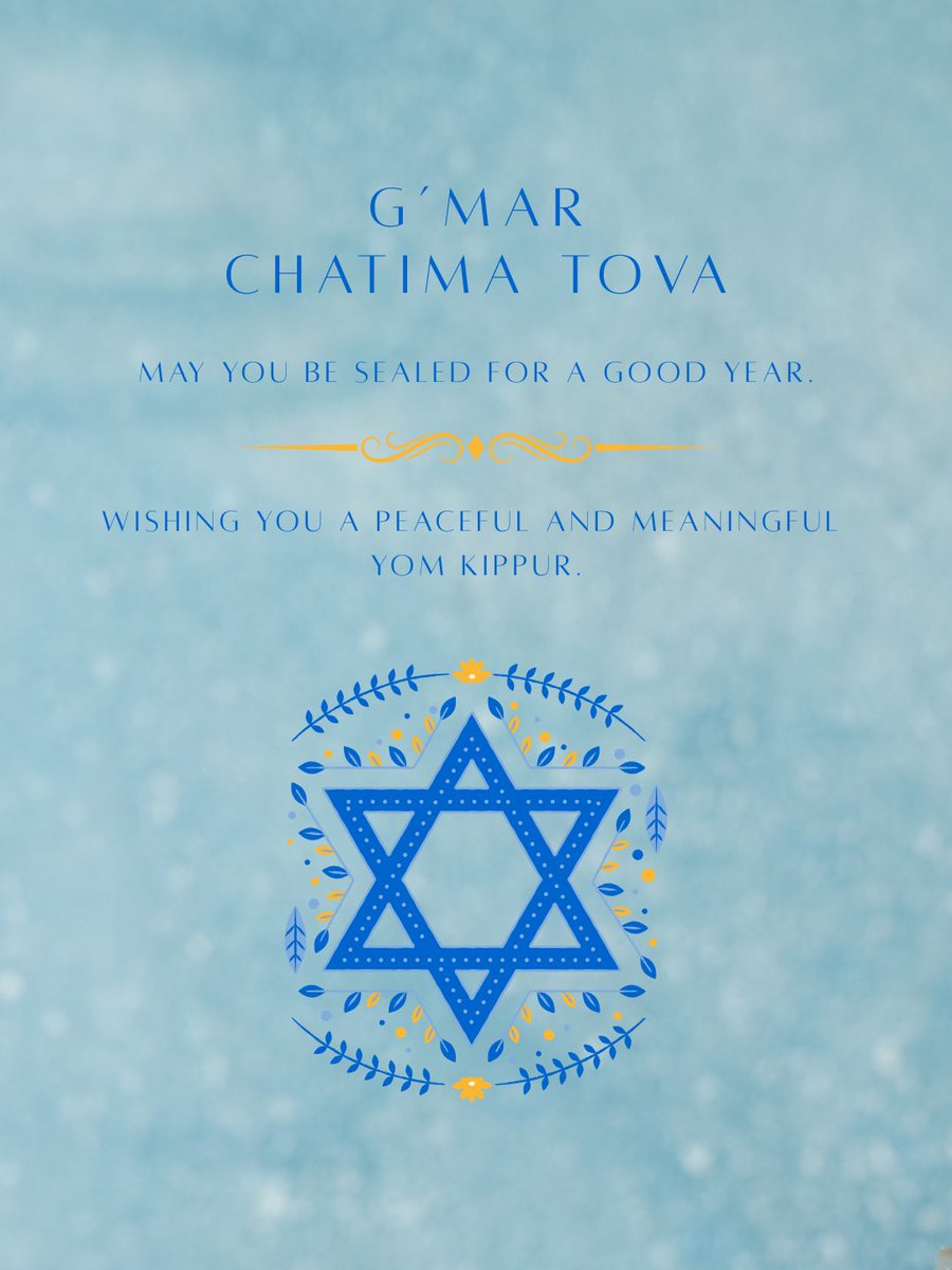 ABKLawNYC's tweet photo. Wishing all of our Jewish friends, colleagues, neighbors, and loved ones a peaceful Yom Kippur. 

May you have a meaningful fast, a quiet day of reflection, and a healthy, blessed new year.

G’mar Chatima Tova — may you be sealed for a good year. 
🙏✡️ https://t.co/sC0I8GBVTS