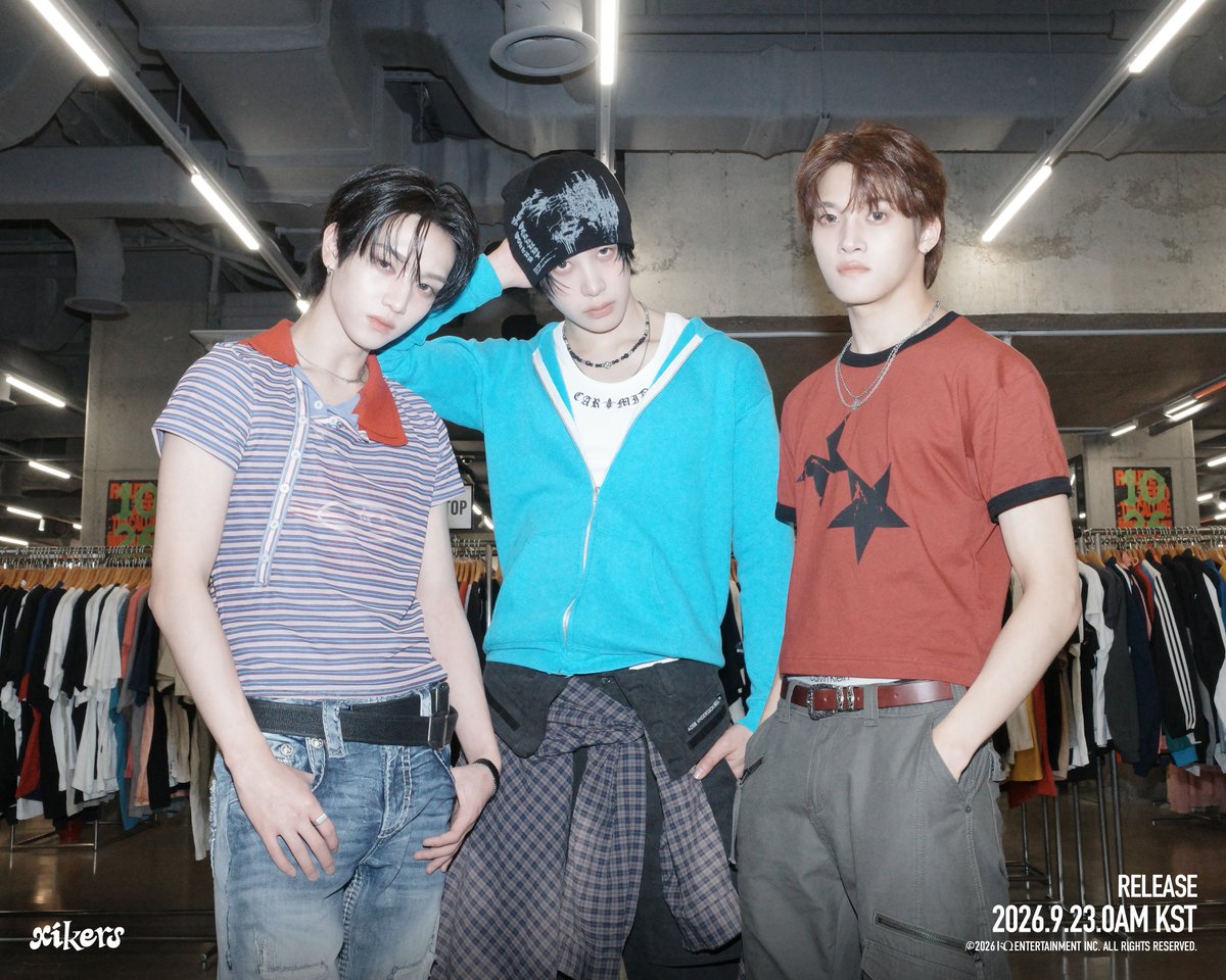 xikers_official's tweet photo. [📷] JUST FOR FUN! 

2026.09.23 0AM (KST)

#xikers #싸이커스
#준민 #JUNMIN #유준 #YUJUN #헌터 #HUNTER
#JUST_FOR_FUN https://t.co/spaOY5fmJZ