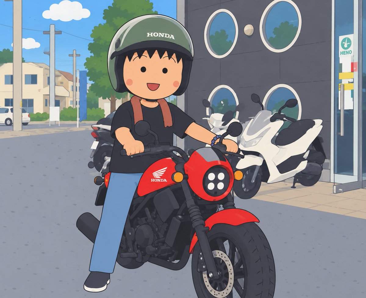 imachiyo's tweet photo. チャッピーに自分の写真をアニメ風にデフォルメしてもらった🤣
1枚目アニメ風
2枚目ジブリ風
3枚目梅図かずお風
4枚目さくらももこ風
笑える🤣🤣🤣 https://t.co/MZq3Ab0fj3