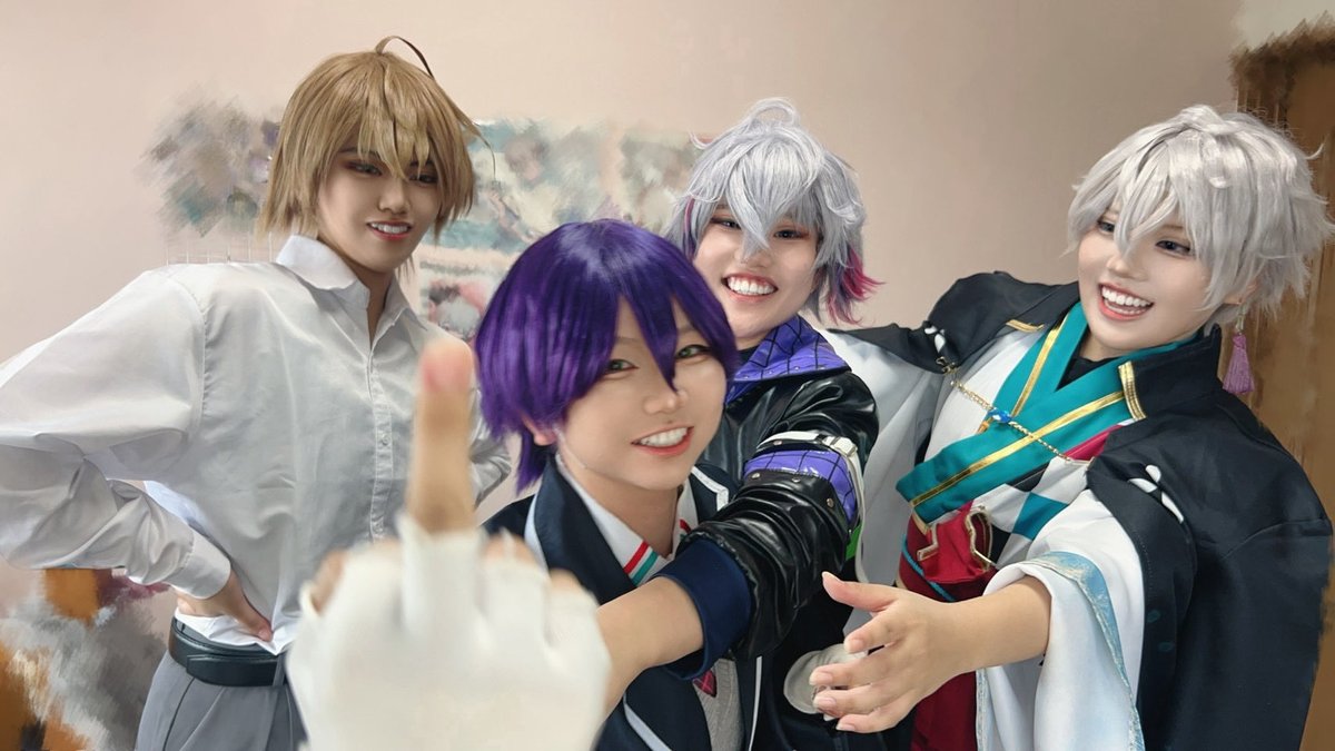 enaga56541's tweet photo. 🌈🕒/⚔️してきました〜( *´꒳`* )
メイクはシューちゃんがしてくれました( *´꒳`* )

いちおセンシティブつけてます(´>ω∂`)☆ https://t.co/J9tuKjt3gl