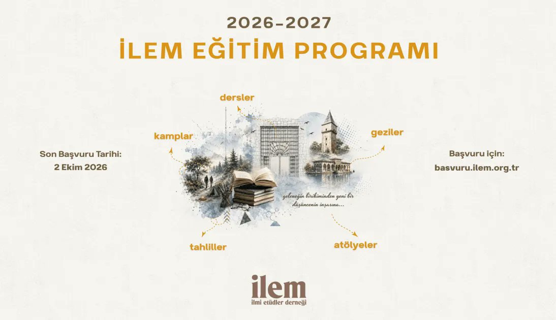 fokusplusnet's tweet photo. ➕ Üniversitelerin 2. ve 3. sınıf öğrencilerine açık olan iki yıllık programda multidisipliner dersler, kitap tahlilleri, atölyeler, geziler ve akademik etkinlikler yer alacak.

▪️ Ücretsiz programa başvurular 2 Ekim 2026’ya kadar çevrim içi olarak yapılabilecek.

🔗 Detaylar Fokus+'ta!
https://t.co/FlvVCVzAFg