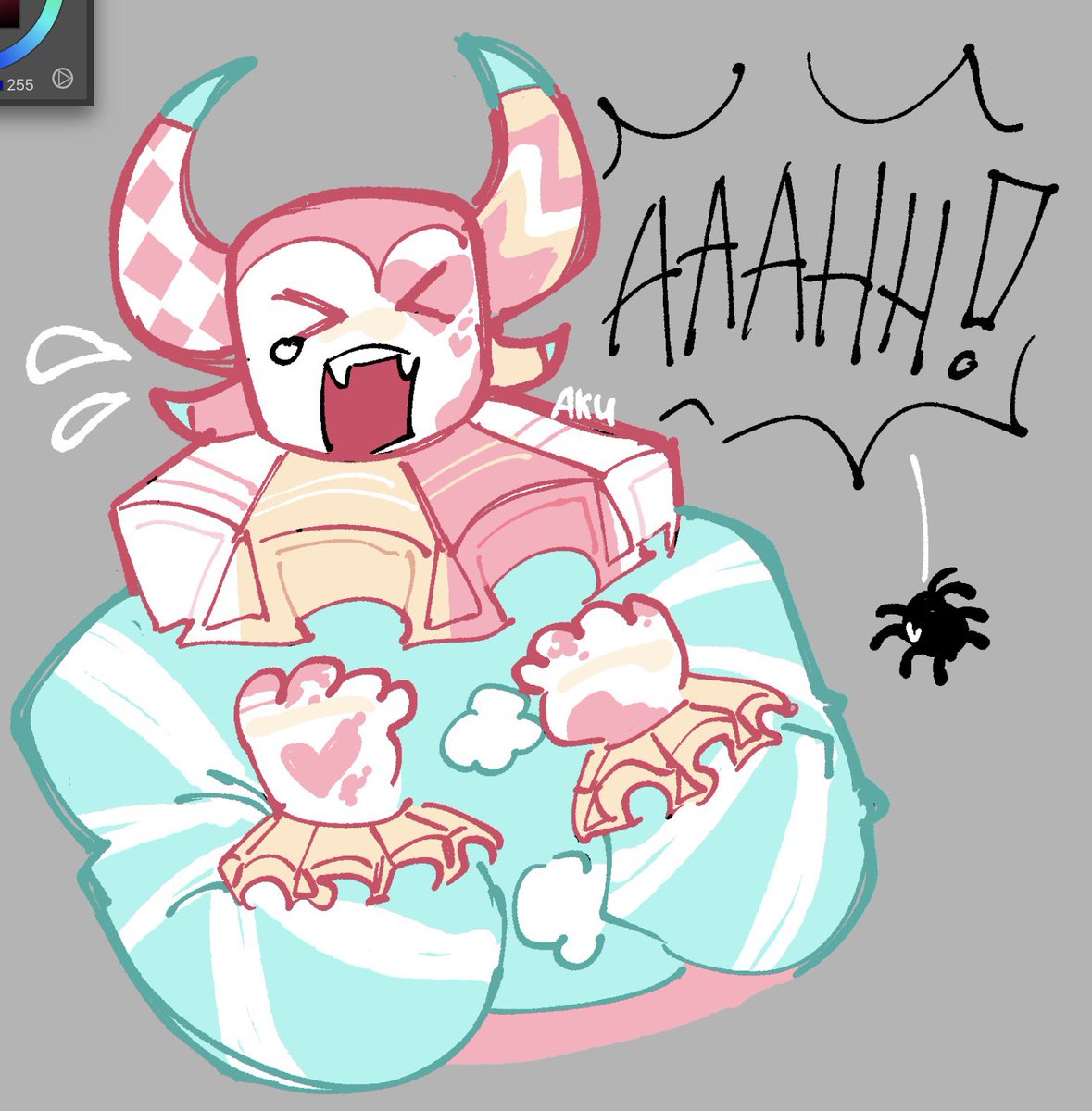 akusinsane's tweet photo. someone asked me to draw sparkles https://t.co/1NDA9Y2kSc