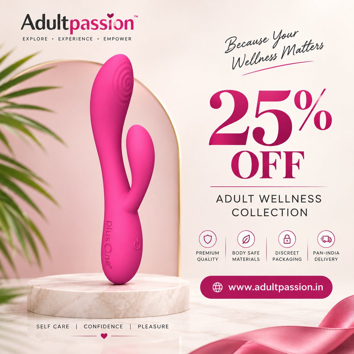 Adultpassion123's tweet photo. ✨ 25% OFF at https://t.co/fXcXgOGjET!
Visit https://t.co/1jpfrnL3lS 💕
#Adultpassion #AdultWellness #AdultWellnessProducts #SexualWellness #IntimateWellness #WellnessProducts #PersonalWellness #SelfCare #CoupleWellness #IntimateCare #WellnessShopping #OnlineShoppingIndia https://t.co/fByMFJZyc4