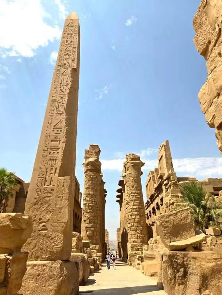 mshaban375's tweet photo. Good morning ☀ 🌹 
The start of a beautiful day at Karnak Temple https://t.co/LCYPBBPthx