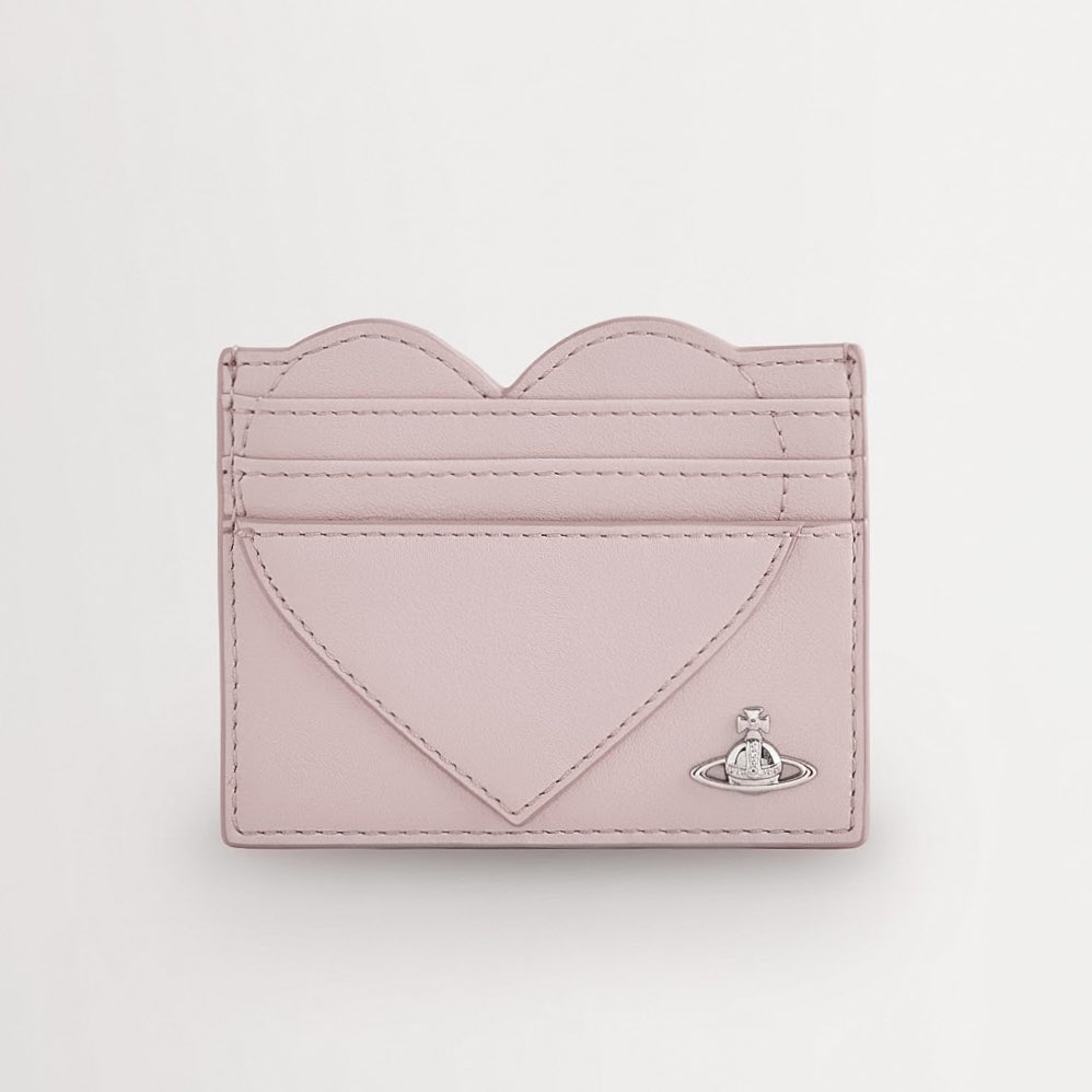 glirttery's tweet photo. vivienne westwood heart card wallet in pink https://t.co/45Ec7hdWqp