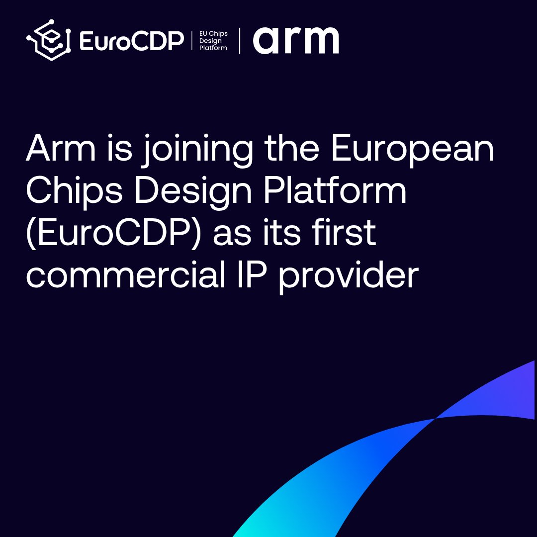Europe is focused on accelerating the next generation of innovators and a strong semiconductor design base will play a critical role in building the compute foundation for that ambition. We’re joining EU Chips Design Platform (EuroCDP) as its first commercial