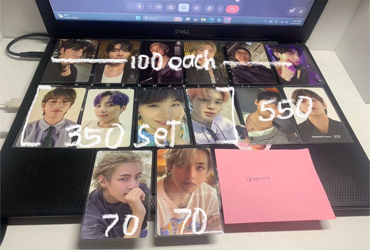 kyuvidars's tweet photo. wts lfb bts ph 

☆ — prio payo
☆ — prices on pics 

mod : jnt 
mop : gcash/maribank

tg. taehyung jungkook jimin hoseok suga jin namjoon arirang https://t.co/OO5Za4PE5j