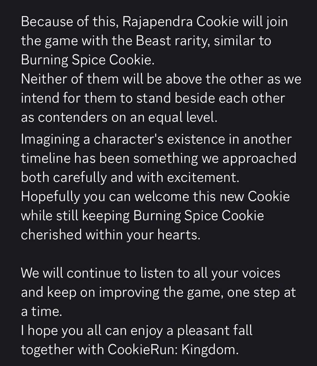 _pinkini_'s tweet photo. imo i wouldn’t say it’s another ancient+ situation to make burning spices bug form a tier higher his regular, as their both in the same tier.
the both of them do seem to have different motivations, so i can the nuance of the crk directors made for them to be separate. https://t.co/og33FWzG2w