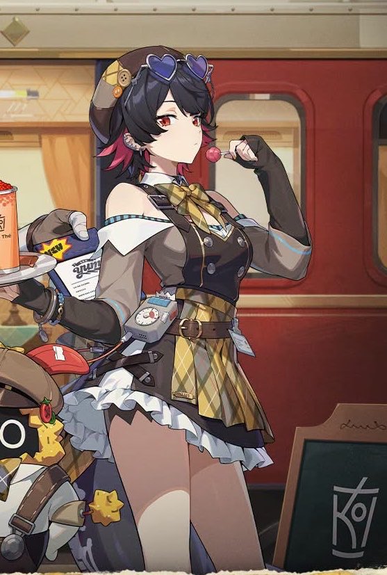 Genshin_Forever's tweet photo. You can see how much Devs love Ellen, given how many Collab she's been involved in. https://t.co/lzbIcOrL0Q