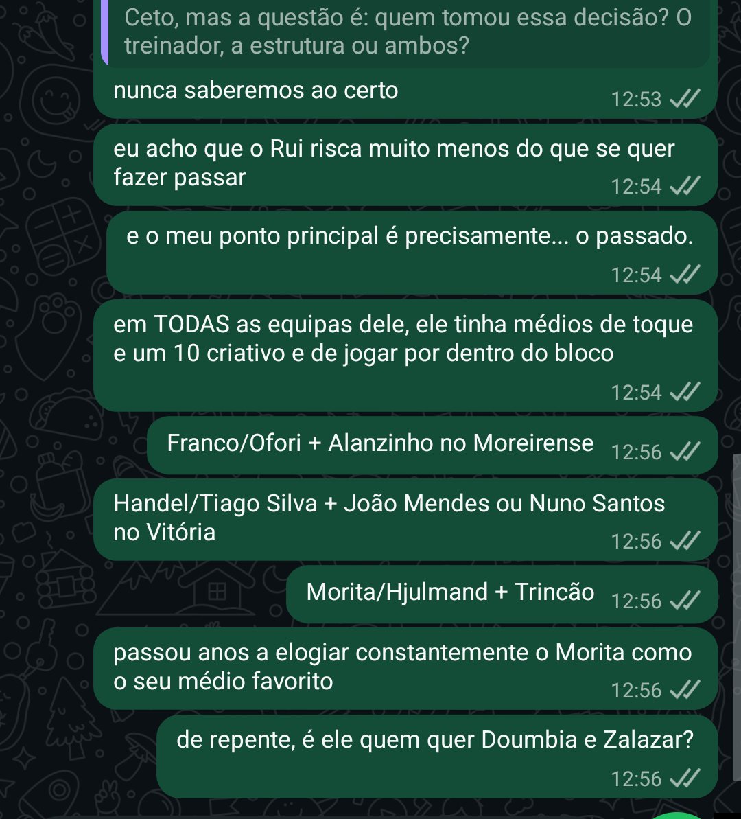 Hugo7Soares's tweet photo. A minha análise ao momento Sporting. 

O despedimento de Rui Borges seria a forma da direcção desportiva tapar o sol com a peneira, depois dum planeamento estratégico da época absolutamente ridículo. Boas individualidades contratadas, zero problemas do plantel solucionados. https://t.co/dVrlhlZGxO