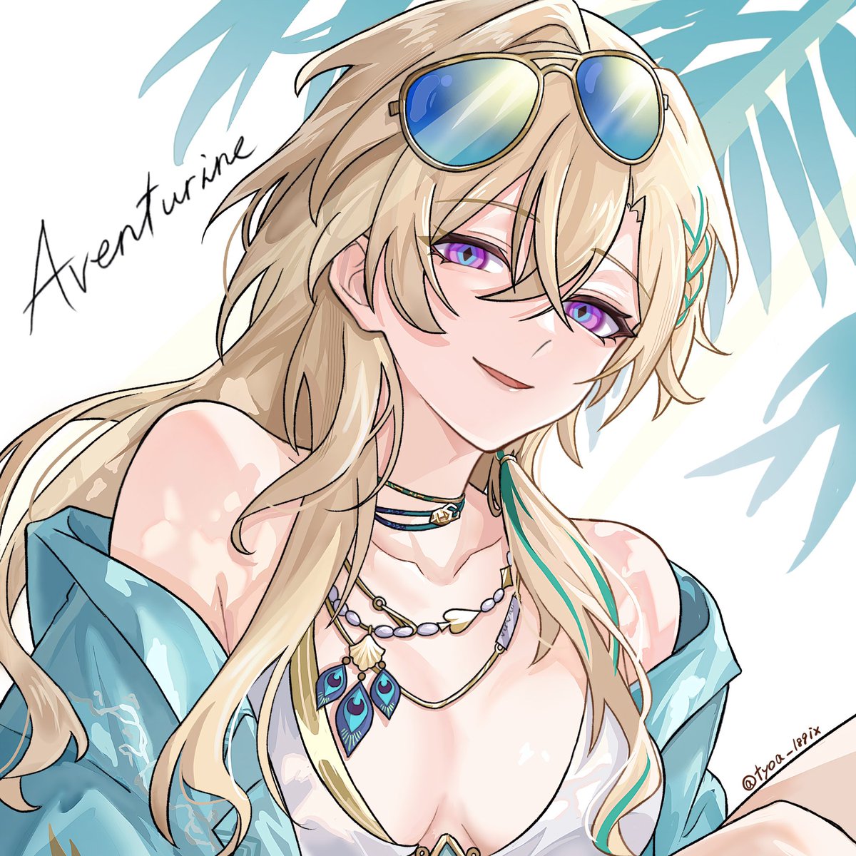 tyoa_189ix's tweet photo. 水着アベンチュリン♀🌊🦚
（⚠︎女体化注意） https://t.co/KUYDBYYQvH