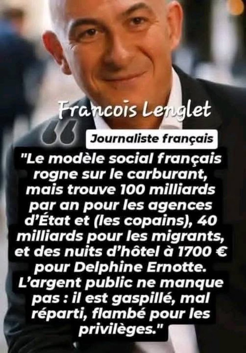 JefHugo99582's tweet photo. FRANCOIS LENGLET SE MOUILLE .. 
DIRE LA VÉRITÉ SUR LCI, BFM OU FRANCE-INFO DEMANDE BEAUCOUP DE COURAGE .. https://t.co/YMOLYW9qTn
