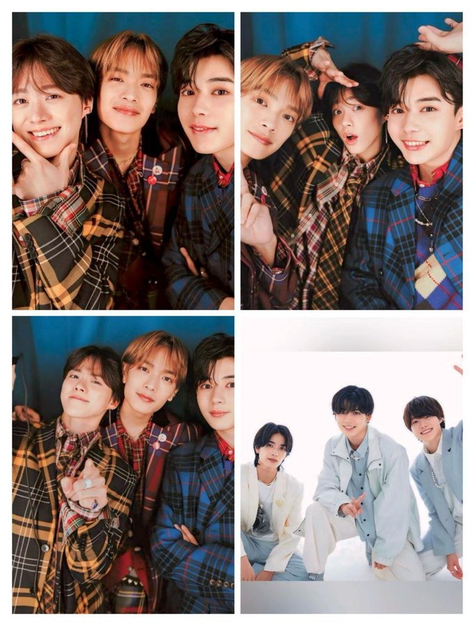 jpop_x's tweet photo. キレイなお顔×3

やっぱりメンバー最高だな。🤩🥳

#なにわ男子 #藤原丈一郎 #道枝駿佑 https://t.co/McNbYgrIiR