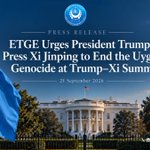 Photo by East Turkistan Government in Exile (ETGE) (@ETExileGov)