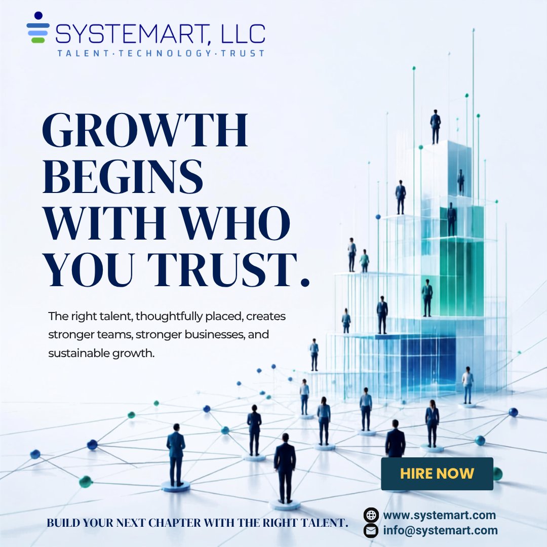 Systemart's tweet photo. 🔥 Do not wait for the perfect talent to find you. Find them first.

📩 Let Systemart help you find the talent that makes the difference.

🌐 https://t.co/6zBmXwYmT7
📧 info@systemart.com
#Staffing #Recruitment #TalentAcquisition #WorkforceSolutions #USAStaffing  #Systemart https://t.co/Nlr7kcwgkp