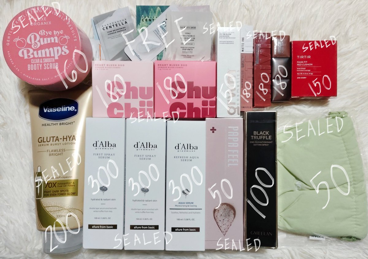 717folio's tweet photo. [#717cart] wts lfb sale make up skincare 

— payo (prio) or 3 days w nrdp
— onhand
— gcash &amp; flash
— all sealed &amp; bnew 
— x sensi, no rush shipping 
— reply/dm to claim

🏷️: make up skincare https://t.co/MNCYyy8ANV