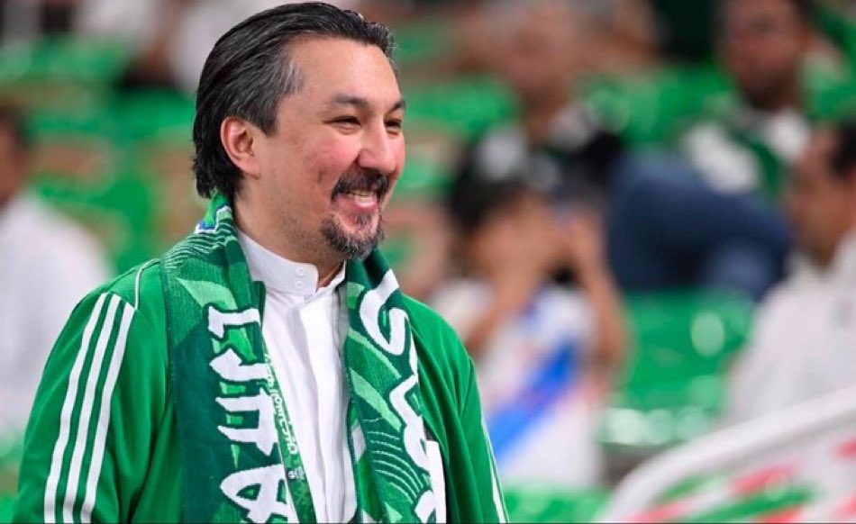 M_Alshek7i's tweet photo. يبقى بدر تركستاني كبير وعراب المدرجات 💚👏🏻 https://t.co/YuzvI7Hg2k
