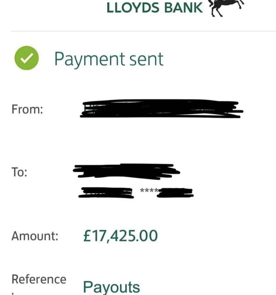 x_Chloegrant8's tweet photo. £17,425 payout received! 🎉📈 Another big milestone and a reason to celebrate! 📥✨️💷🔥

Proof of progress every step counts! 💯💷🚀 https://t.co/zkSaCYG3BS