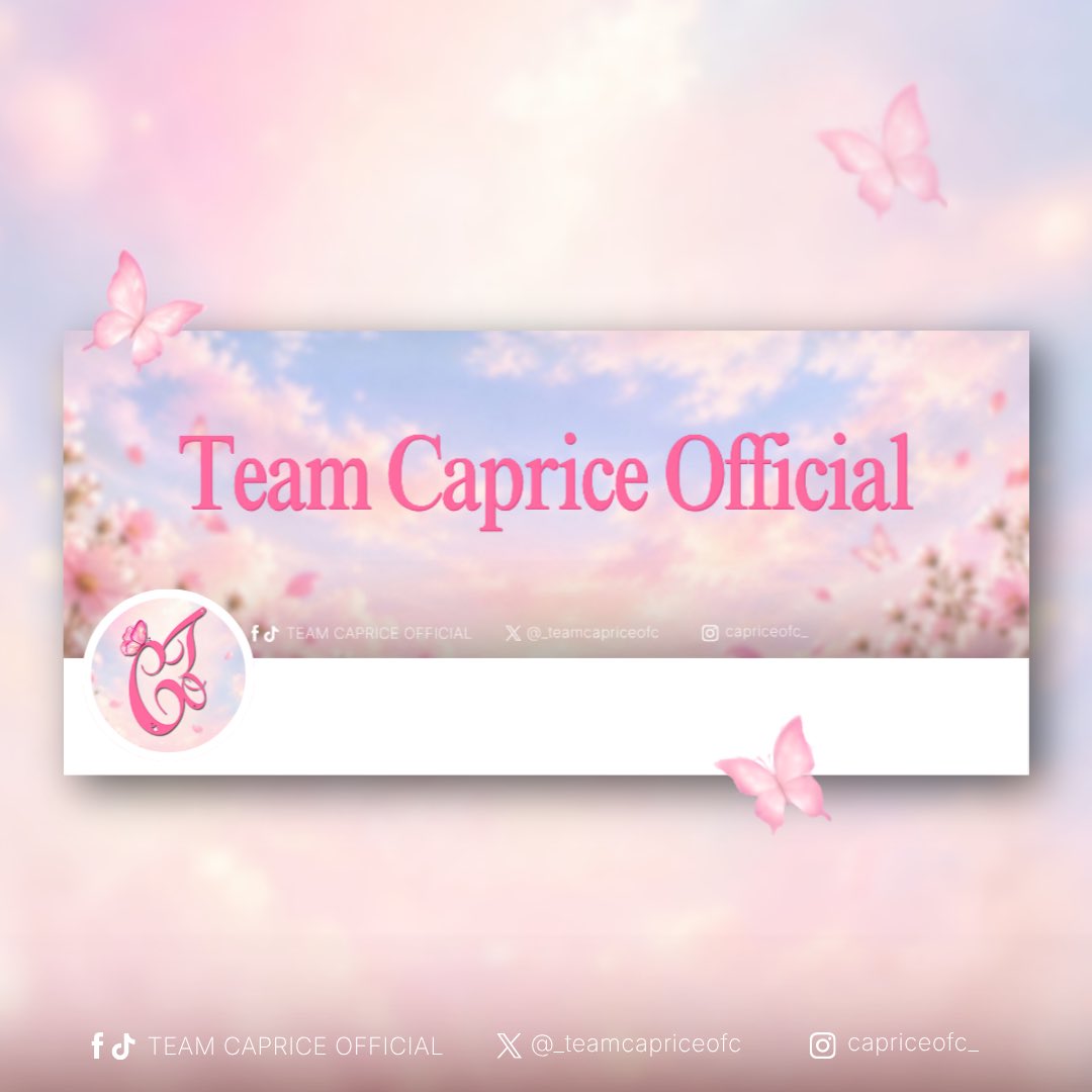 _teamcapriceofc's tweet photo. 𝐇𝐄𝐑 𝐁𝐔𝐓𝐓𝐄𝐑𝐅𝐋𝐘 𝐄𝐑𝐀 🦋

A 𝐬𝐩𝐞𝐜𝐢𝐚𝐥 𝐜𝐡𝐚𝐩𝐭𝐞𝐫 𝐛𝐞𝐠𝐢𝐧𝐬 as we celebrate Caprice’s meaningful milestone and the incredible journey she continues to create.

Like a 𝐜𝐚𝐭𝐞𝐫𝐩𝐢𝐥𝐥𝐚𝐫 transforming into a 𝐛𝐮𝐭𝐭𝐞𝐫𝐟𝐥𝐲, Caprice’s journey reminds us that every dream takes time to bloom. As she said, “𝐏𝐚𝐫𝐚𝐧𝐠 𝐜𝐚𝐭𝐞𝐫𝐩𝐢𝐥𝐥𝐚𝐫 𝐤𝐚 𝐥𝐚𝐧𝐠, 𝐦𝐚𝐠𝐢𝐠𝐢𝐧𝐠 𝐛𝐮𝐭𝐭𝐞𝐫𝐟𝐥𝐲 𝐤𝐚 𝐫𝐢𝐧.”

𝐓𝐞𝐚𝐦 𝐂𝐚𝐩𝐫𝐢𝐜𝐞 𝐎𝐟𝐟𝐢𝐜𝐢𝐚𝐥 welcomes a 𝐧𝐞𝐰 𝐜𝐡𝐚𝐩𝐭𝐞𝐫 filled with growth, cherished memories, and dreams we continue to build together.

Together, let’s create memories that will last forever.

𝐇𝐞𝐫 𝐬𝐭𝐨𝐫𝐲 𝐜𝐨𝐧𝐭𝐢𝐧𝐮𝐞𝐬 𝐰𝐢𝐭𝐡 𝐮𝐬.