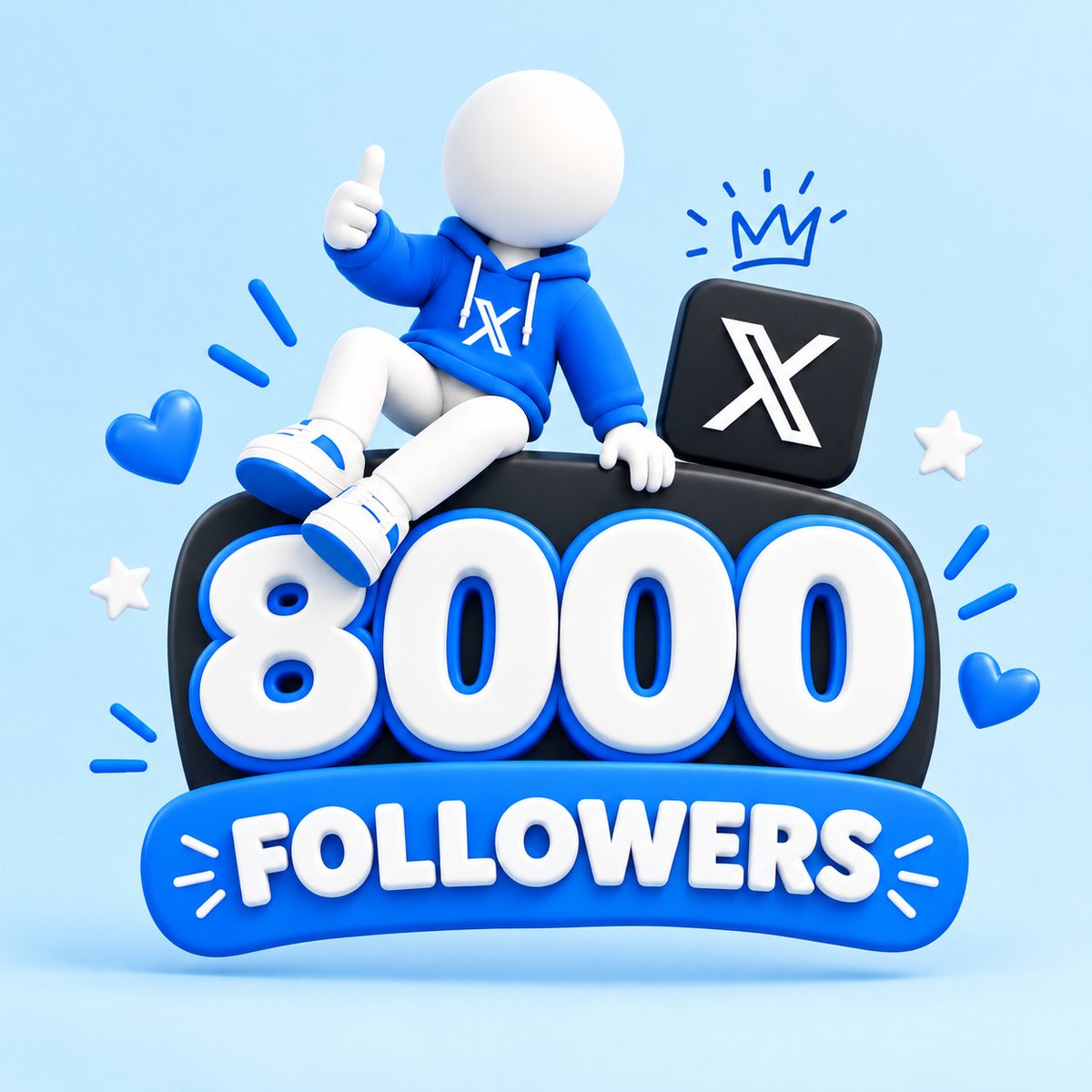 JohnSmith5912's tweet photo. Gain 8000 followers now, 

Just say ==>> GO

And gain 1k mutuals. ASAP. ☝️✅️📢 https://t.co/cv0t2kj6v3