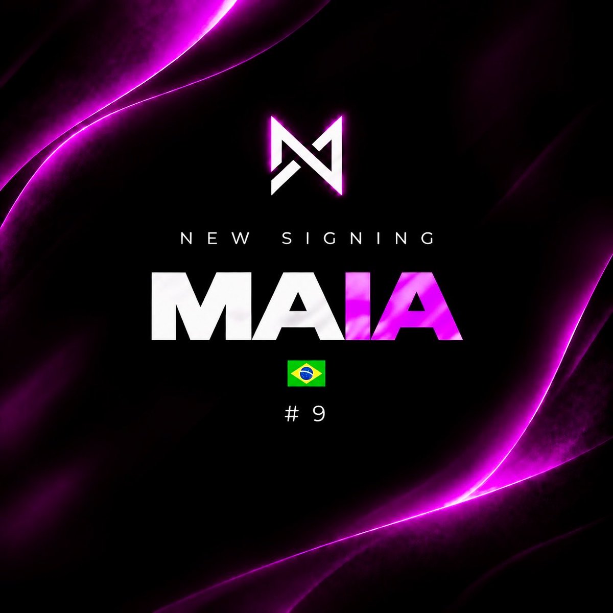 NoirXVPG's tweet photo. Maia joins NOIR X for FC27.

🇧🇷 Brazil | #9

Welcome to NOIR. https://t.co/MWcKITV6RI