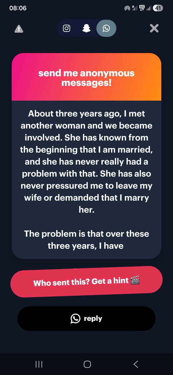 Wizarab10's tweet photo. I'm sorry, but you've destroyed your marriage. It is one thing to cheat, it is another to build such a strong bond with your mistress.

There are ties that bind. Right now, you're bound to your mistress in a dangerous way. Why did you do this to your wife and kids? https://t.co/DnIyclpN6K