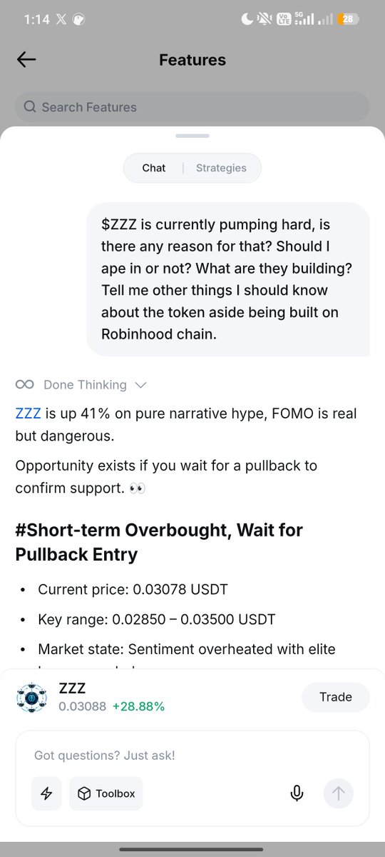 Alpha___Sniper's tweet photo. @MEXC I asked @MEXC AI-BOT this question and I was impressed on the answer I got. 

UID: 58523838

#TradingTakesTwo https://t.co/pf7AZJMe9r