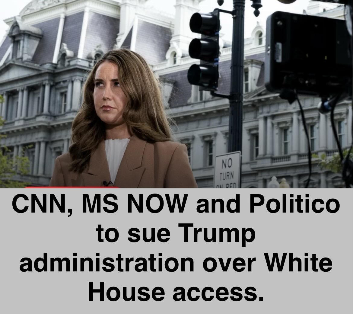 bluhue123's tweet photo. Do you SUPPORT CNN, MS NOW and Politico against Trump?

Yes. 100%   
Somewhat. 50%
No. 0% https://t.co/JvFTq5mzEi