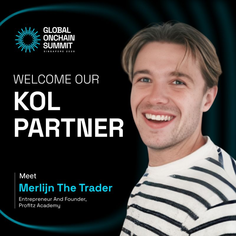 CoinGapeMedia's tweet photo. 🚀 The @GlobalOnchain Summit Singapore 2026 is bringing together the voices shaping the future of Web3!

We’re excited to welcome @MerlijnTrader, Entrepreneur & Founder of Profitz Academy, as a KOL Partner.

🔥 From trading and market insights to Web3 education, Merlijn brings a unique perspective to the onchain conversation.

🌐 The stage is set. The ecosystem is gathering. Singapore, are you ready?

#GlobalOnchainSummit #MerlijnTheTrader #ProfitzAcademy #Crypto #Web3 #Blockchain #Onchain #Singapore2026