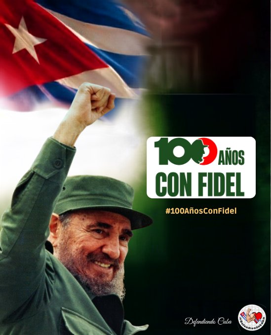 Katy760428's tweet photo. Fidel ya no está físicamente, pero sus ideas permanecen en la memoria de millones. En cada escuela, hospital, barrio y campo donde un cubano enfrenta las dificultades, también permanece la voluntad de seguir adelante. 🇨🇺 #100AñosConFidel https://t.co/EbjkWejSiL