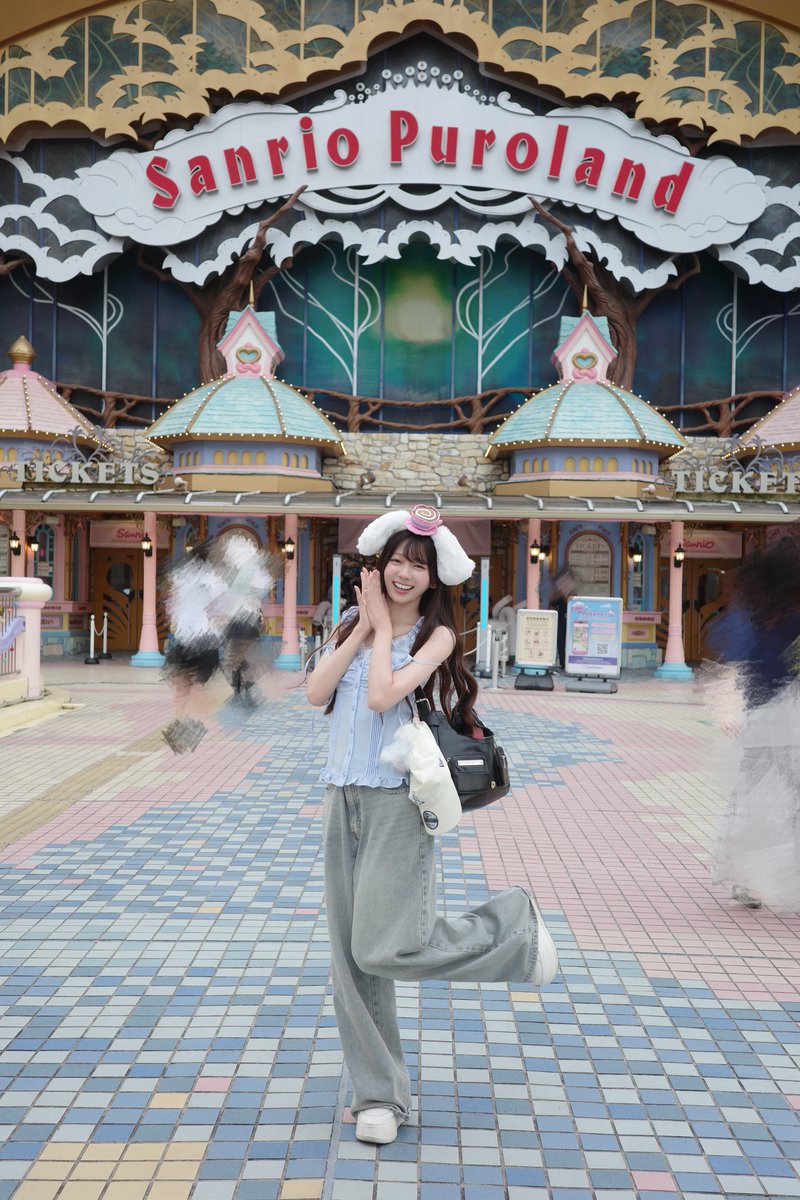 oshida_mitsuki's tweet photo. サンリオピューロランド🩵❕ https://t.co/q4SpPWNAXr