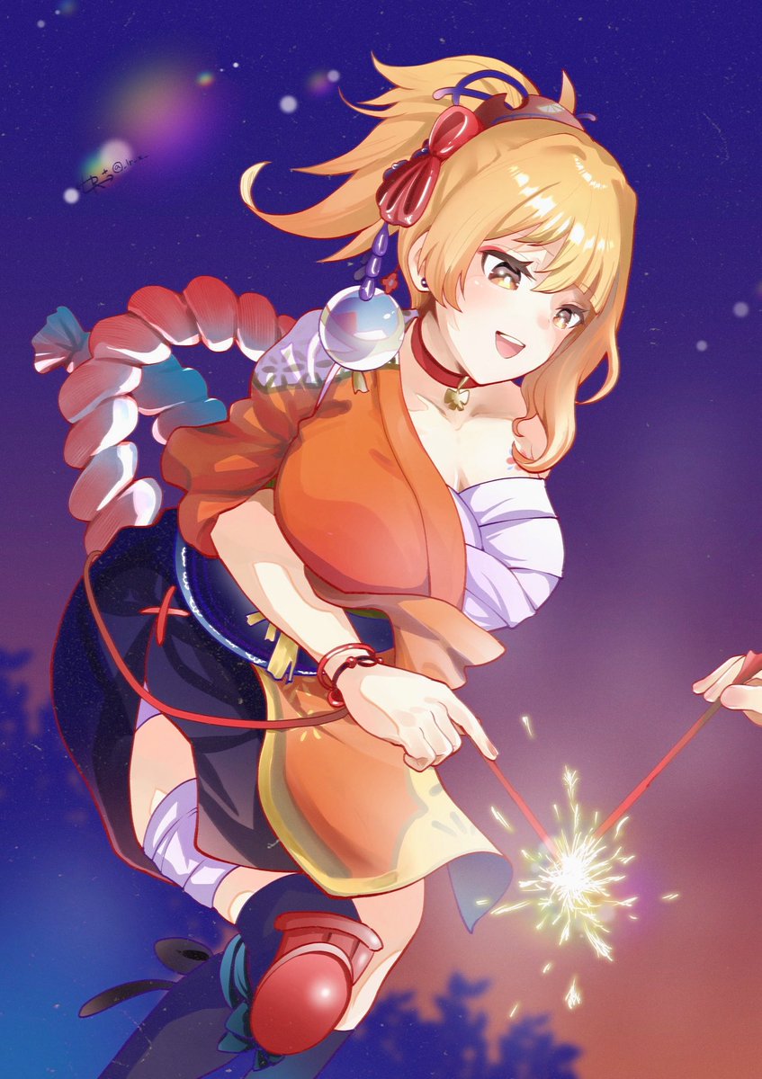 _lr_x_'s tweet photo. 最近描いた宵宮まとめ https://t.co/5tRt7iYVg3