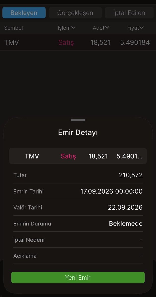 Furkan57955's tweet photo. @mrttgns Arkadaşlar bende böyle ama tutar 101 bine kadar düştü bugün nasıl olcak biri birşey desin lütfen https://t.co/uzTA0qe0sa