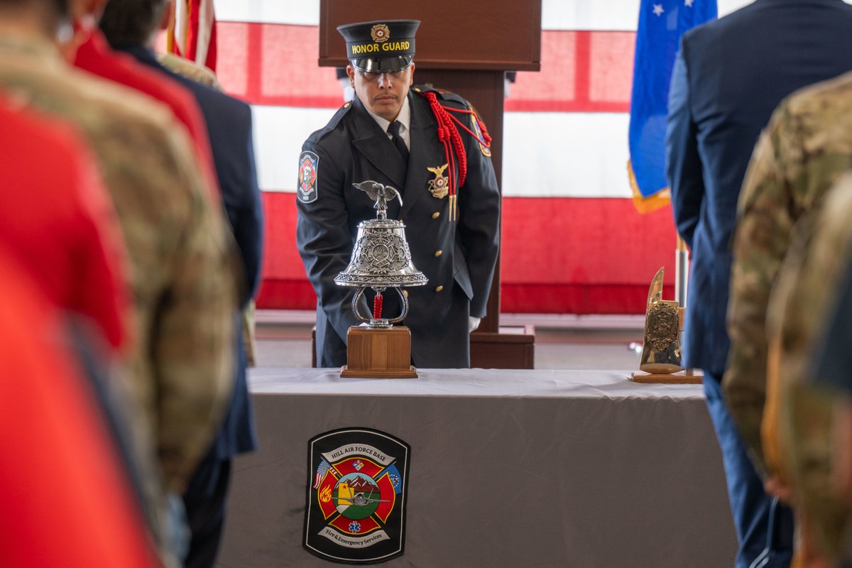 HQ_AFMC's tweet photo. #ICYMI ❤️Airmen and civilians from across #AFMC gathered to commemorate the 25th anniversary of the 9/11 terrorist attacks last week, with ceremonies honoring those who lost their lives in the attacks and to remember the bravery and heroism of the first responders. https://t.co/13Uq3xP2Cp