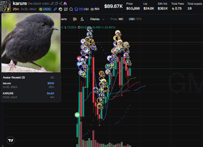 shardsca1ls's tweet photo. Nothing happens on the RH chain that we don't catch first.

$karure didn't slip past wallet monitoring.

85% win rate in the channel, telegram link in bio.

CA: 0x300fcb4bbe8c86b844536ea7d817e4bd0f1096b3 https://t.co/0TTByG491x