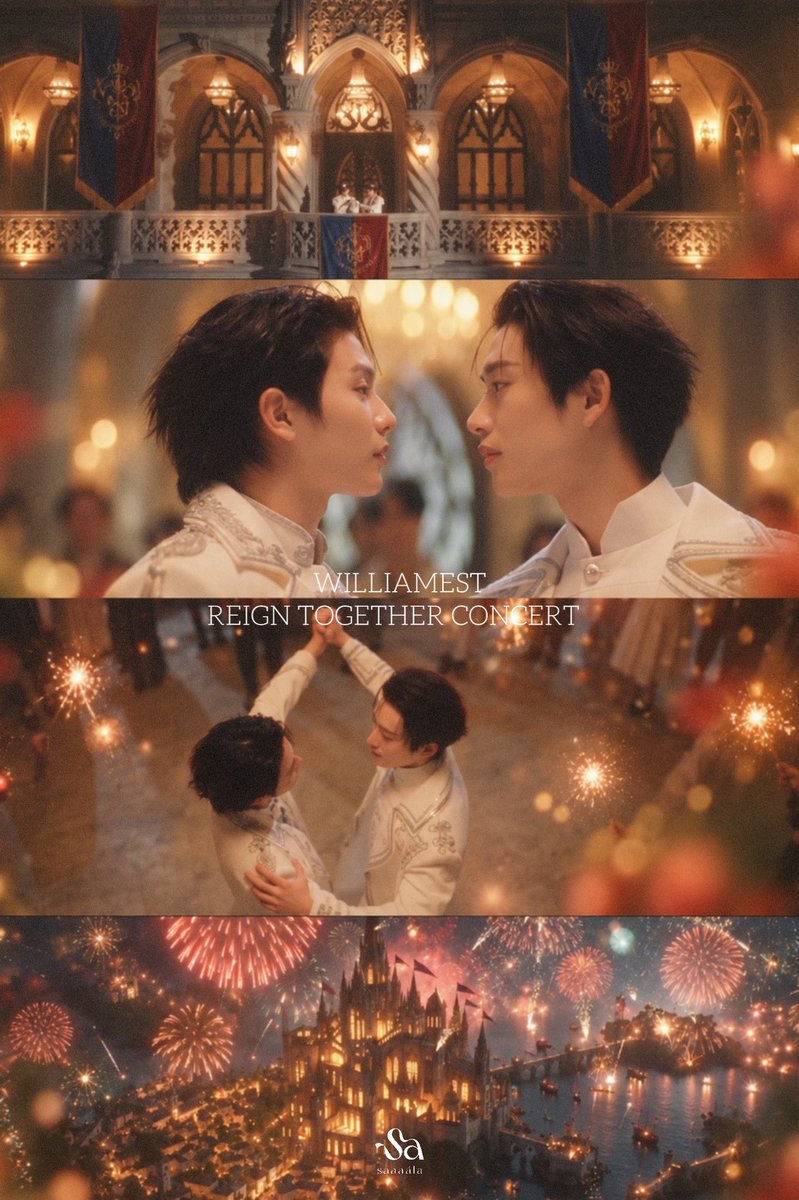Saaaala_z's tweet photo. 𝐑𝐞𝐢𝐠𝐧 𝐭𝐨𝐠𝐞𝐭𝐡𝐞𝐫, 𝐬𝐢𝐝𝐞 𝐛𝐲 𝐬𝐢𝐝𝐞 🎆

#WilliamEstConcert
#WilliamEst https://t.co/TaKuDssyaj