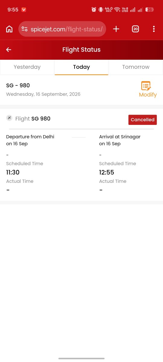 Shabir_NM's tweet photo. @makemytripcare What the hell, you are selling group fare of Air Iq and asking us the cancellation email confirmation. The registered email address and number is their's. Take the PNR ask them for it meanwhile check the flight status of same day ...
Also refer to below cancellation form of Arlns https://t.co/tCzuXi5pxE
