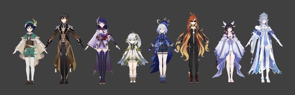 GenshinUniverse's tweet photo. ARCHONS + COLUMBINA COMPARISON 

Via Anon

#GenshinImpact https://t.co/O8Epywm82a