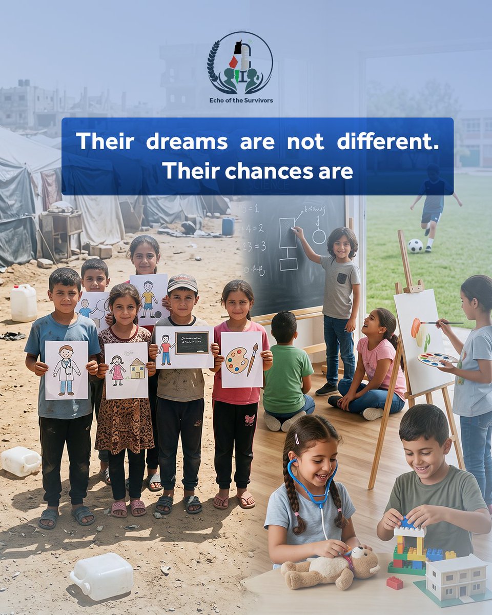 SadaAlnageen's tweet photo. The double Standards our children face in Palestine specially Gaza 
#echoofthesurvivors https://t.co/lJzEHuOJHL