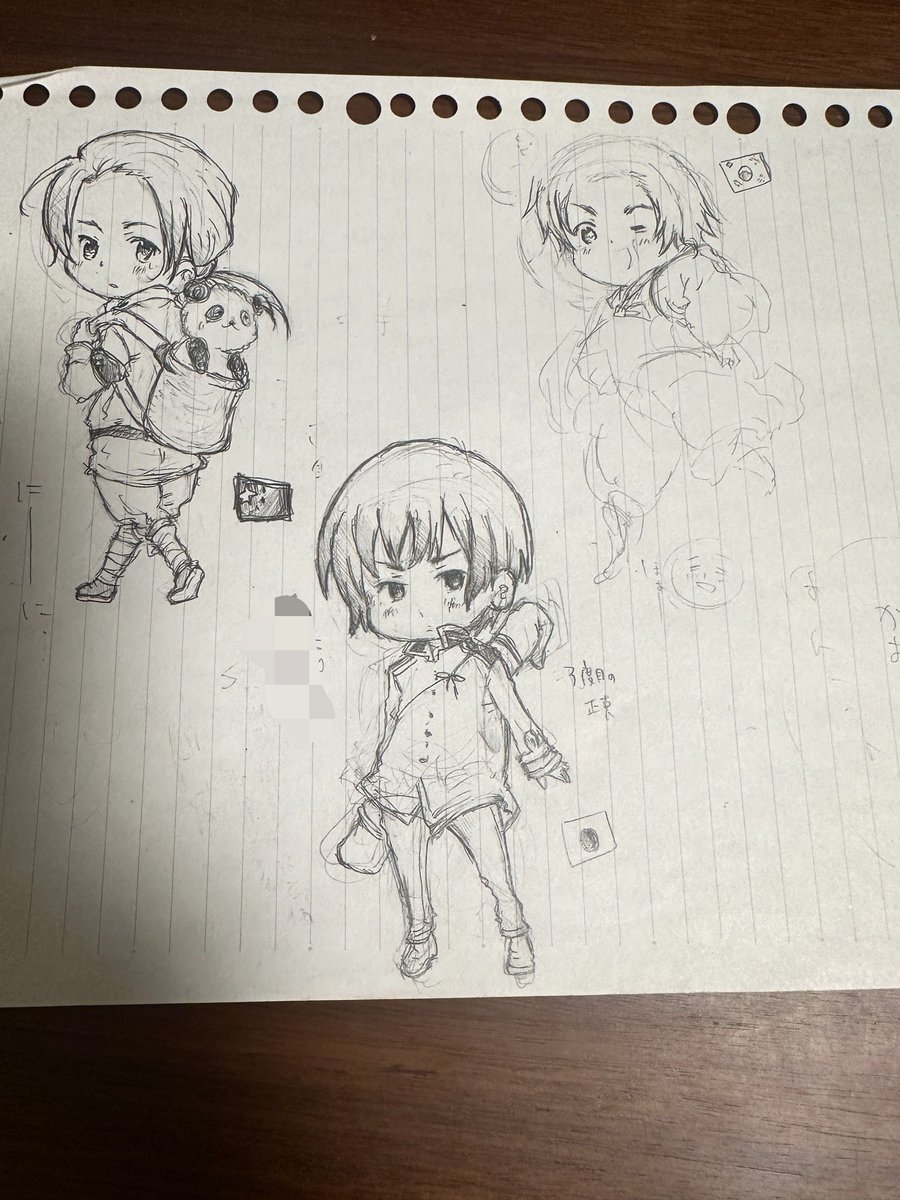 tetetea's tweet photo. 楽しいタグに便乗させてください！

とにかく一目惚れしてトレカの模写をした、、まだアナログ水彩でした😂

#初めて描いたヘタリアイラストを晒そう https://t.co/91dsU7JNic