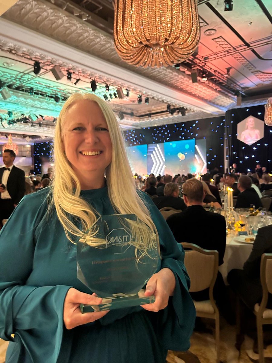 MeetLiverpool's tweet photo. Another award for Liverpool Convention Bureau! 🏆

We’re delighted to share that Liverpool Convention Bureau has been awarded #Bronze for Best UK Convention Bureau at this year’s M&amp;IT Magazine Awards! https://t.co/jHBKRzluVT