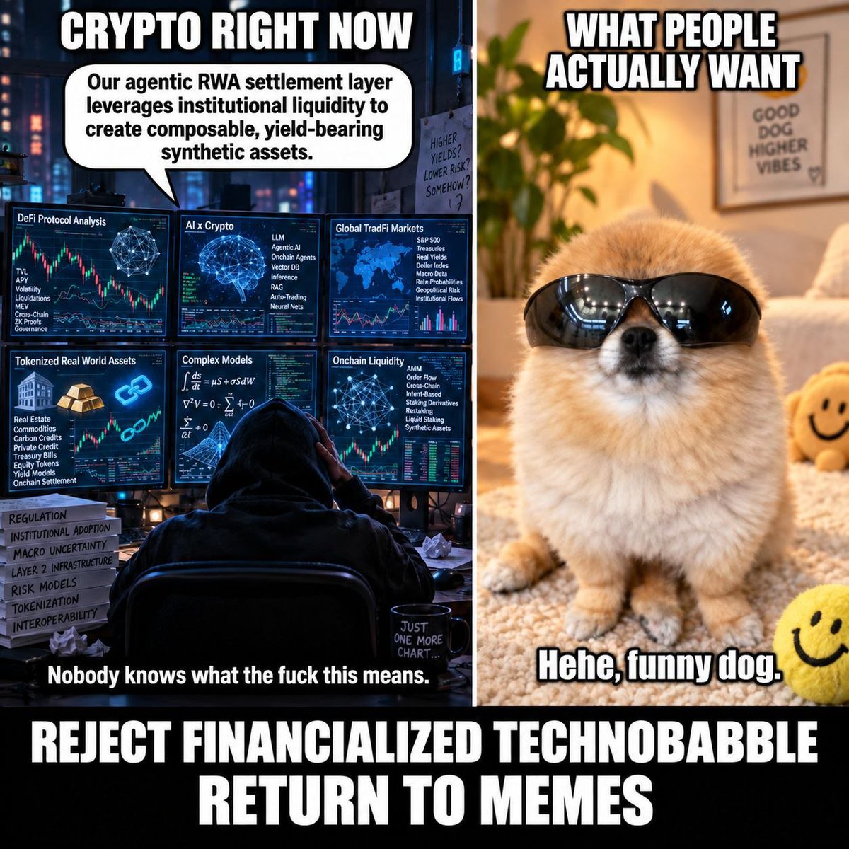 NG8602865567146's tweet photo. 5$ per $USELESS coin and 182$ per $KORI are my targets 🚀 https://t.co/vsfNZpo8qT