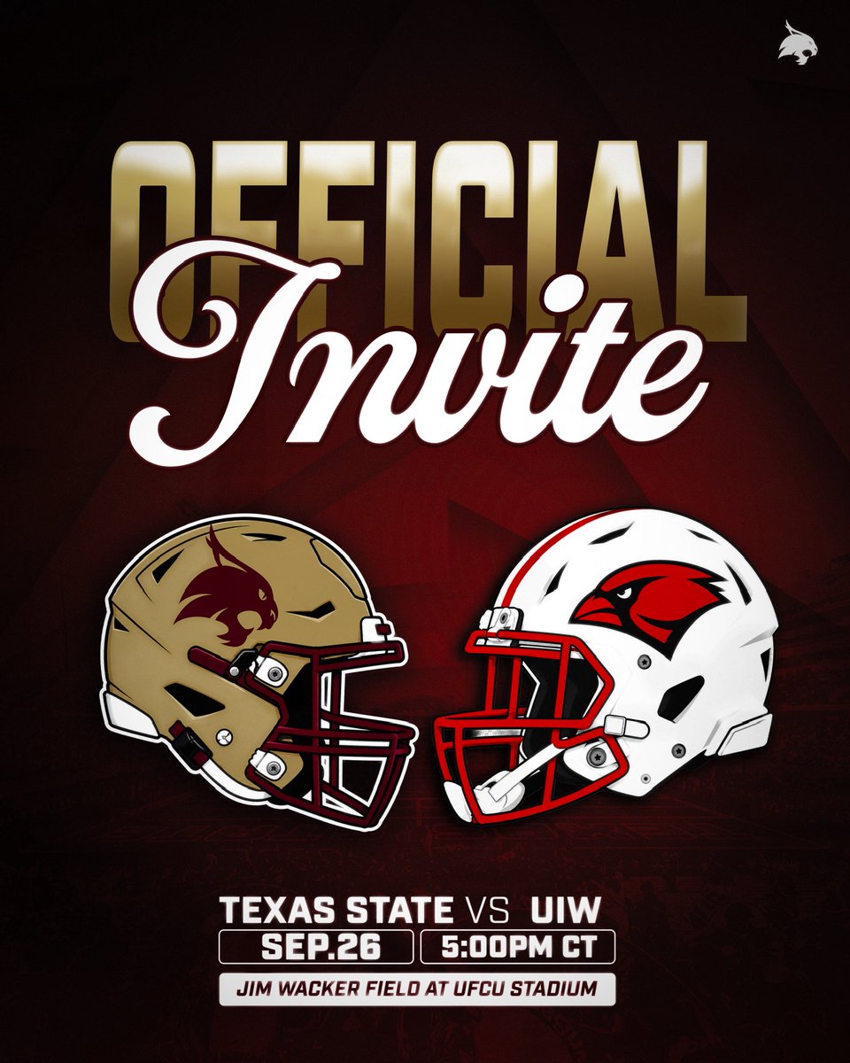 JohnRangel_'s tweet photo. I will be in San Marcos this weekend, Thank you for the invite @TrustMyEyesO @TXSTATEFOOTBALL https://t.co/ceomvPwfjH