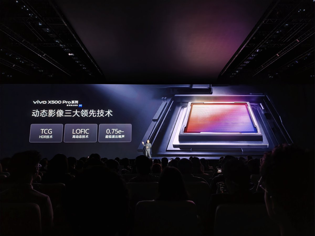Ashishts07's tweet photo. 📸 vivo × Sony: BlueImage 900
vivo and Sony have collaborated on the new **BlueImage 900** sensor for the main camera of the **X500 Pro Series**, based on the **LYTIA L901** sensor.
@sondesix
#vivo #Sony #BlueImage900 #LYTIA #X500Pro #SmartphoneCamera https://t.co/W5kHKrFg74