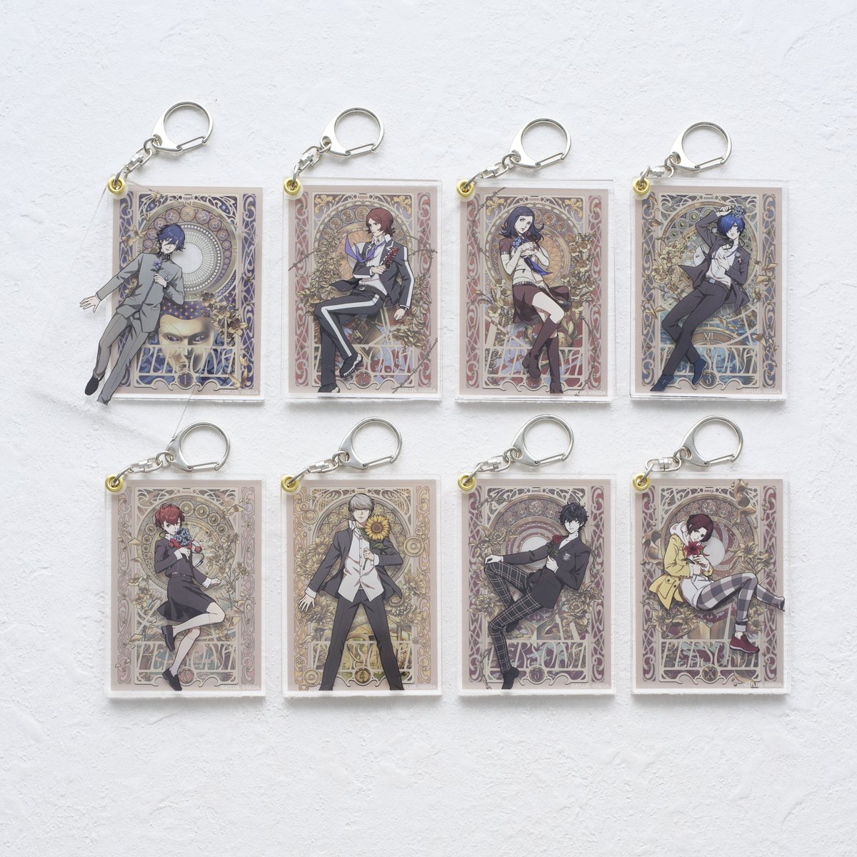Persona_memoria's tweet photo. ◤グッズ紹介◢

　スライドアクリルキーホルダー
✦✦✦✦✦✦✦✦✦✦✦✦✦✦✦✦✦✦✦✦

キャラクターと背景が二層になった
アクリルキーホルダー！
重ねて完成するアイテムをぜひお楽しみください✨

▼特設HP
https://t.co/wOW9qvb4Tz

＃p30th ＃Persona_memoria https://t.co/zoZ5MSSxWl
