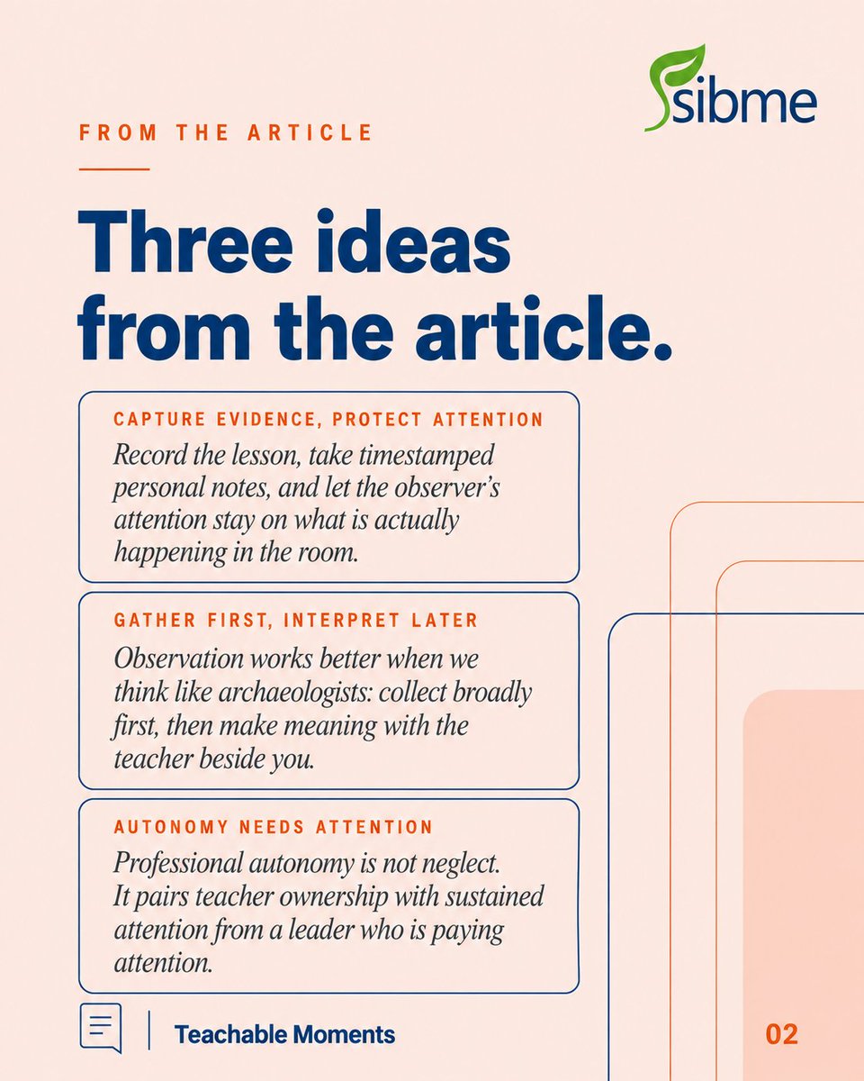 SibmeApp's tweet photo. Evidence first. Interpret together.

https://t.co/Tsl5l0X4o9

#AI #PD #K12 https://t.co/0n7pgN8n2Q